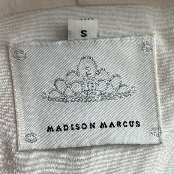 MADISON MARCUS SIZE SMALL IVORY SILK JACKET SIZE SM - Picture 11 of 12